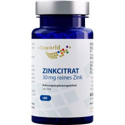 Zinkcitrat 30 mg Kapseln 60 St