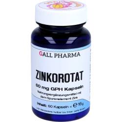 Zinkorotat 60 mg Gph Kapseln 60 St