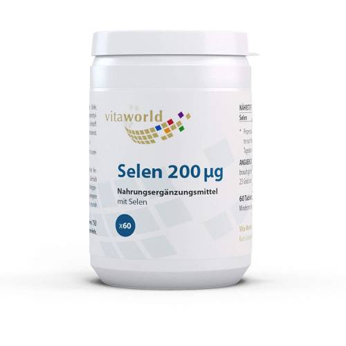 Selen 200 µg Tabletten 60 St