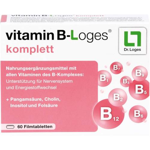 Vitamin B-Loges komplett Filmtabletten 60 St