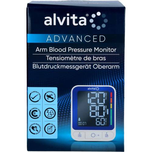Alvita Oberarm Blutdruckmessgerät Advanced 1 St