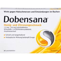 Dobensana Honig- u.Zitronengeschm.1,2mg/0,6mg Lut. 24 St