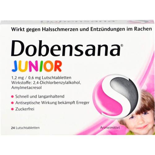 Dobensana Junior 1,2mg/0,6mg Lutschtabletten 24 St