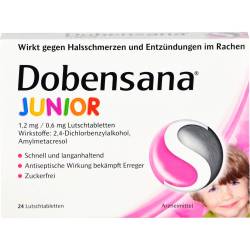 Dobensana Junior 1,2mg/0,6mg Lutschtabletten 24 St