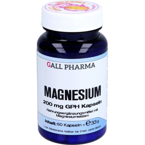 Magnesium 200 mg Gph Kapseln 60 St