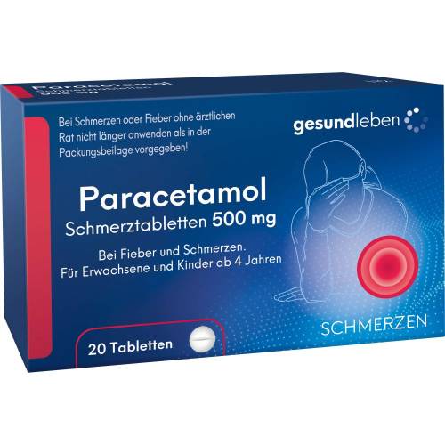 Paracetamol Schmerztabletten 20 St