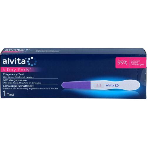 Alvita Schwangerschaftstest Ultra-Früh 1 St