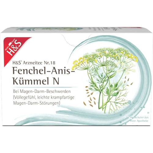 H&S Fenchel-Anis-Kümmel N Filterbeutel 40 g