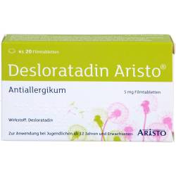 Desloratadin Aristo 5 mg Filmtabletten 20 St