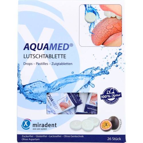 Miradent Aquamed Mundtrockenheit Lutschtabletten 60 g