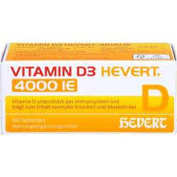 Vitamin D3 Hevert 4000 I.E. Tabletten 60 St