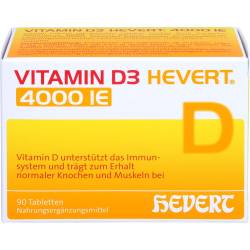Vitamin D3 Hevert 4000 I.E. Tabletten 90 St