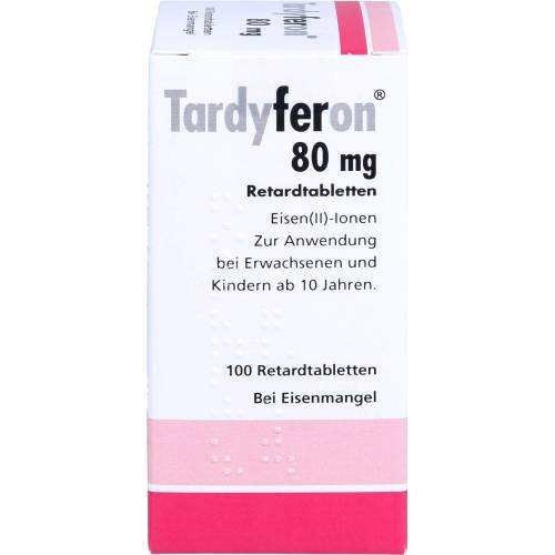 Tardyferon Depot-Eisen(Ii)-sulfat 80 mg Retardtab. 100 St