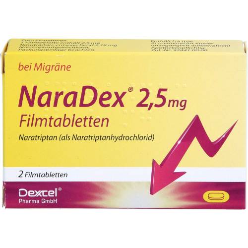 Naradex 2,5 mg Filmtabletten 2 St