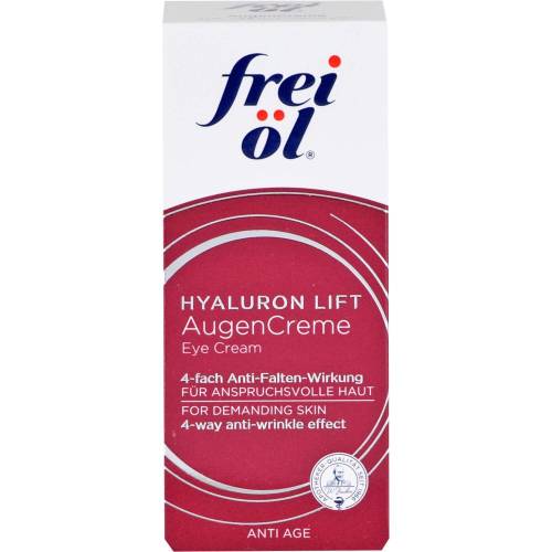 Frei Öl Anti-Age Hyaluron Lift AugenCreme 15 ml