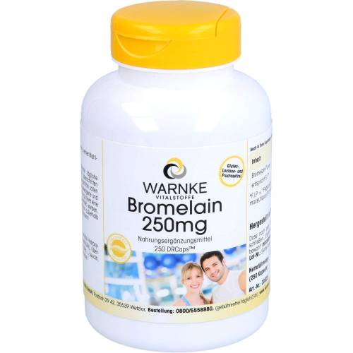 Bromelain 250 mg magensaftresistente Kapseln 250 St
