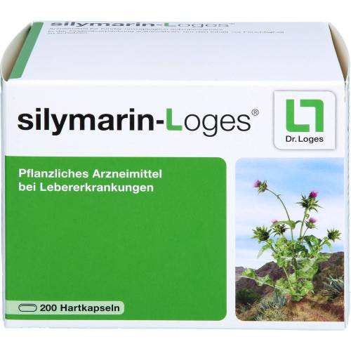 Silymarin-Loges Hartkapseln 200 St