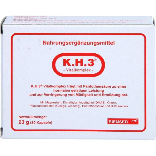 K.H.3 Vitalkomplex Kapseln 30 St