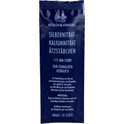 Silbernitrat-Kaliumnitr.Ätzstäb.Ätzstift 115mm st. 10 St
