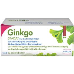 Ginkgo Stada 80 mg Filmtabletten 120 St