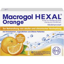 Macrogol Hexal Orange Plv.z.Her.e.Lsg.z.Einn.Btl. 10 St