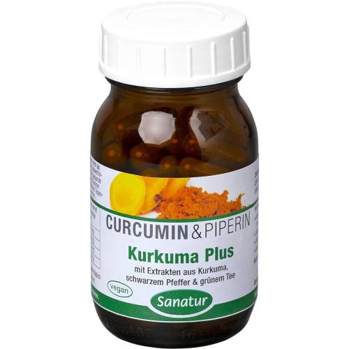 Kurkuma Plus Curcumin Kapseln 60 St