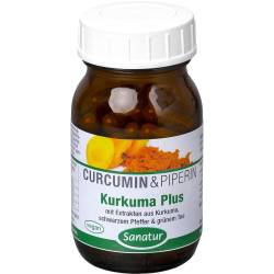 Kurkuma Plus Curcumin Kapseln 60 St