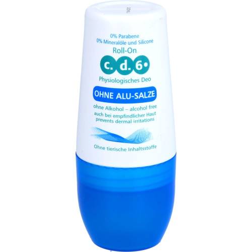 Cd6 physiolog.Pflege Deo ohne Aluminiumsalze 60 ml