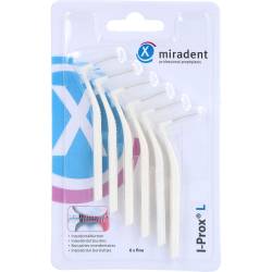 Miradent Interdentalbürste I-Prox L 0,6 mm weiß 6 St