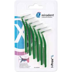 Miradent Interdentalbürste I-Prox L 0,7 mm grün 6 St