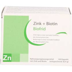 Zink+Biotin Kapseln 100 St