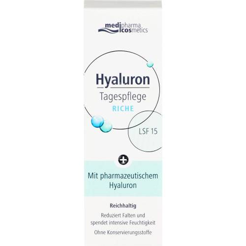 Hyaluron Tagespflege riche Creme Lsf 15 50 ml