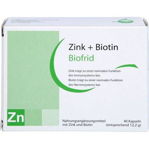 Zink+Biotin Kapseln 40 St