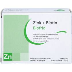 Zink+Biotin Kapseln 40 St