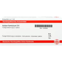 Acidum Formicicum D 6 Ampullen 8 ml