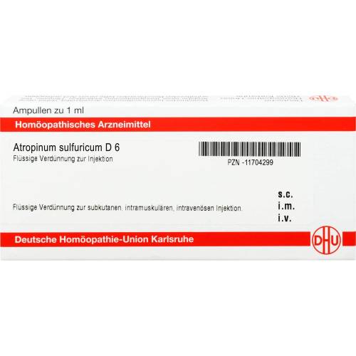 Atropinum Sulfuricum D 6 Ampullen 8 ml