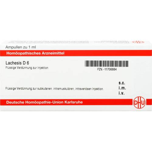 Lachesis D 6 Ampullen 8 ml