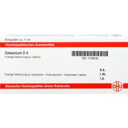Gelsemium D 4 Ampullen 8 ml