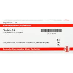 Okoubaka D 4 Ampullen 8 ml