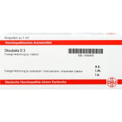 Okoubaka D 3 Ampullen 8 ml