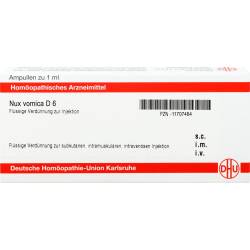 Nux Vomica D 6 Ampullen 8 ml