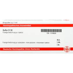 Sulfur D 30 Ampullen 8 ml