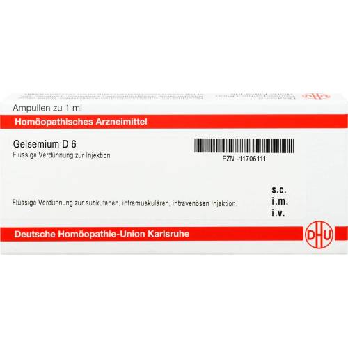 Gelsemium D 6 Ampullen 8 ml