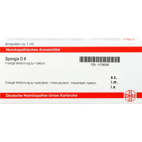 Spongia D 6 Ampullen 8 ml