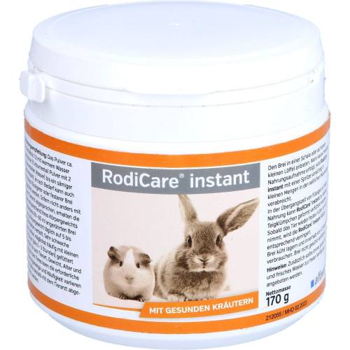 Rodicare instant Pulver f.Kaninchen/Nagetiere 170 g
