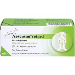 Aescusan retard Retardtabletten 50 St