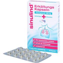 Sinulind Erkältungs Kapseln 20 St
