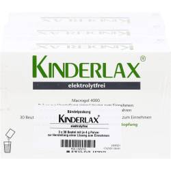 Kinderlax elektrolytfrei Plv.z.Her.e.Lsg.z.Einn. 90 St