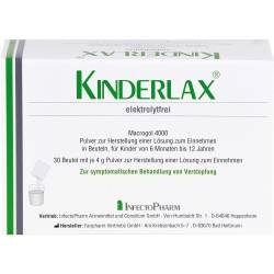 Kinderlax elektrolytfrei Plv.z.Her.e.Lsg.z.Einn. 30 St