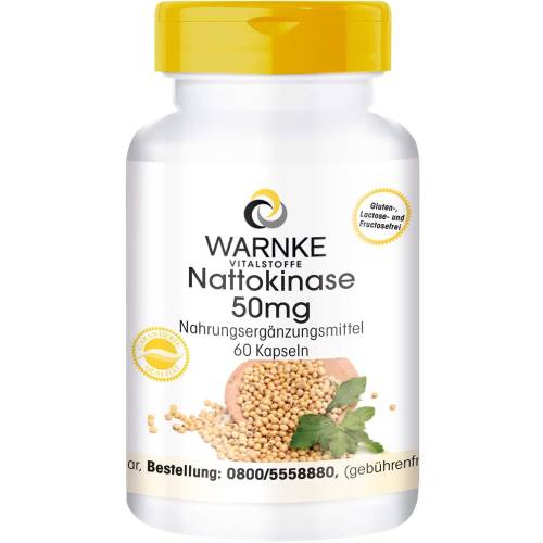 Nattokinase 50 mg Kapseln 60 St